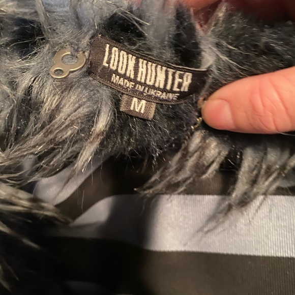 Faux Fur feathered jacket - Picture 4 of 5